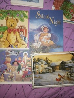 42 Vintage Christmas Cards